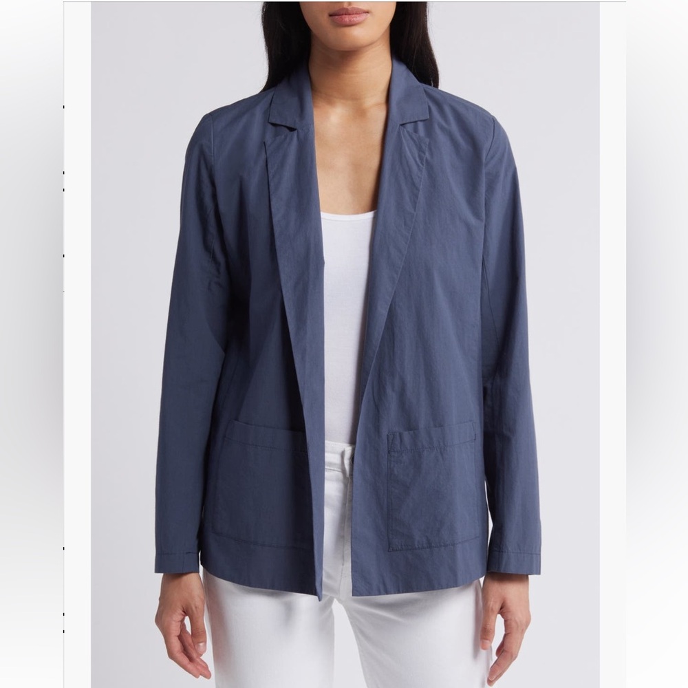 Eileen Fisher Deep Blue Blazer
